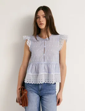 Sfera - Top alita botones - Sfera - FashionsVida