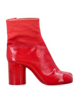 Tabi Split-Toe Ankle Boots - 8 cm Heel