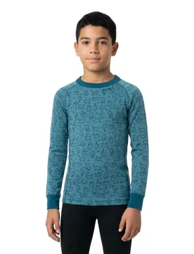 T-shirt à Manches Longues Duo Active Merino Moon 24 Mois Garçon - Devold Of Norway - FashionsVida