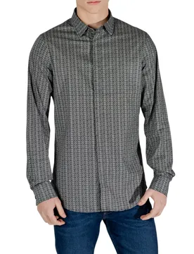 Herren Hemd Schwarz 483000