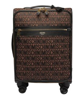 Moschino Trolley con logo all over