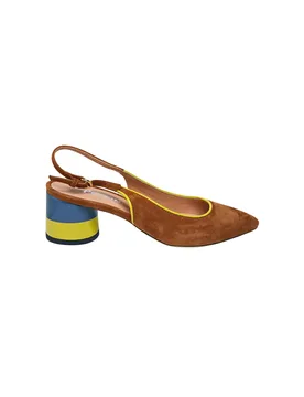 SA10045C1ETA120A Donna Camoscio Marrone - Pollini - FashionsVida