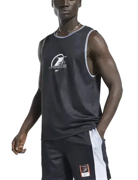 Iverson Basketball Jersey Black S Herren - Reebok - FashionsVida