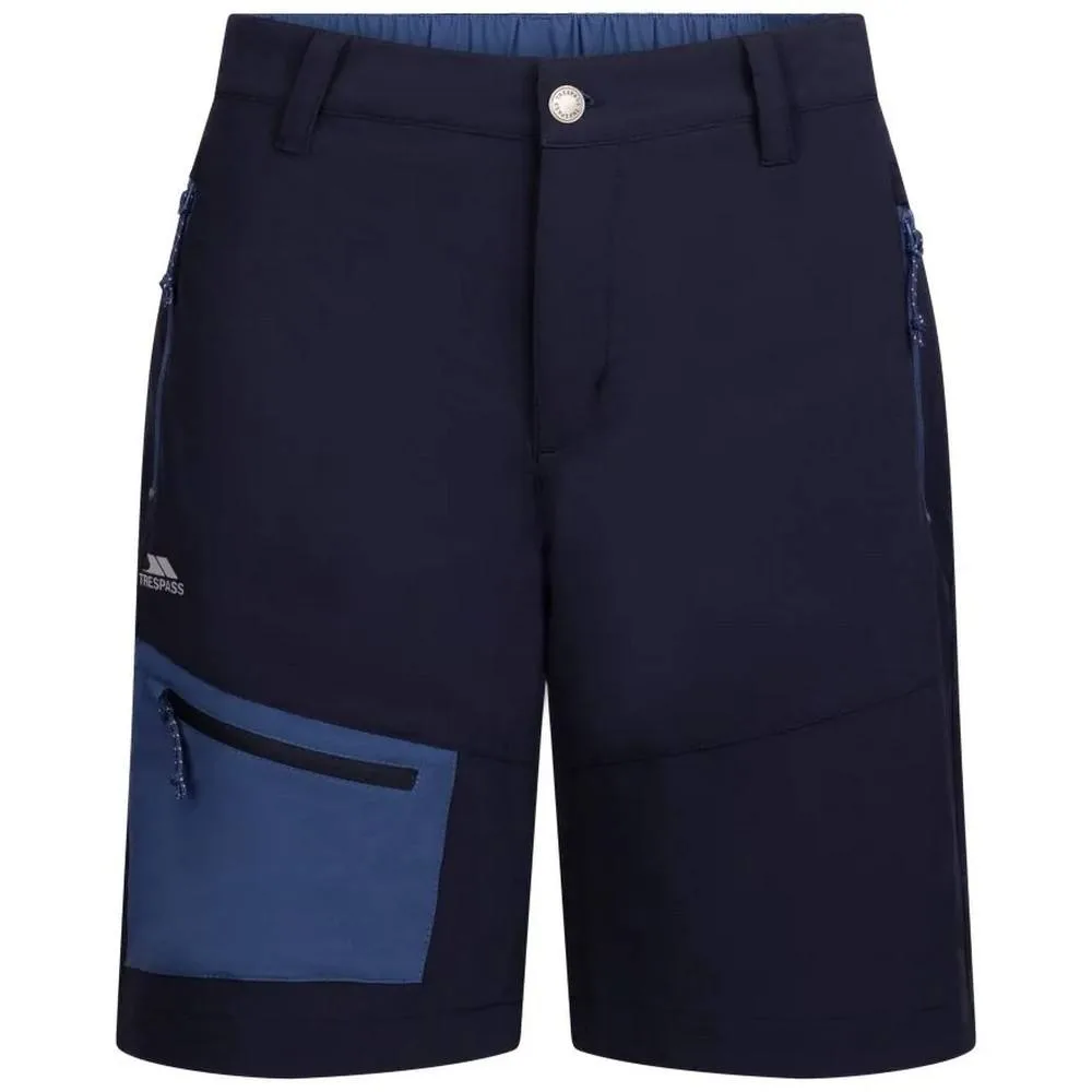 Quest Shorts - Navy - Size: S - Trespass - FashionsVida
