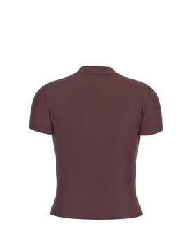 T-shirt à logo Marron M Female - Guess - FashionsVida