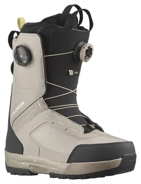 Chaussures De Snowboard Vista Dual Boa Vintage Khaki / Black / Tender Yellow 25.0 - Salomon - FashionsVida