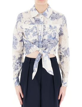 Guess Camicia con nodo BIANCO S
