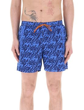 Diesel Shorts da bagno BLU M