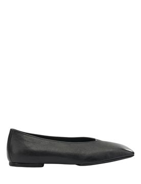 Rick Owens Leather Ballet Flats