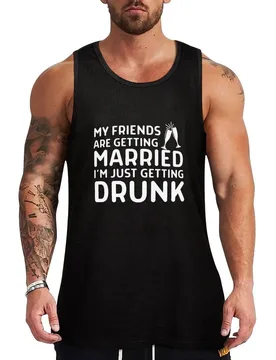 I’m just getting drunk Tank Top Lightweight Workout Tank Top Breathable Athletic Wear - Aliexpress - FashionsVida