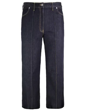 Denim Womens Jeans - Blue - Size 42 (Waist) - Lacoste - FashionsVida