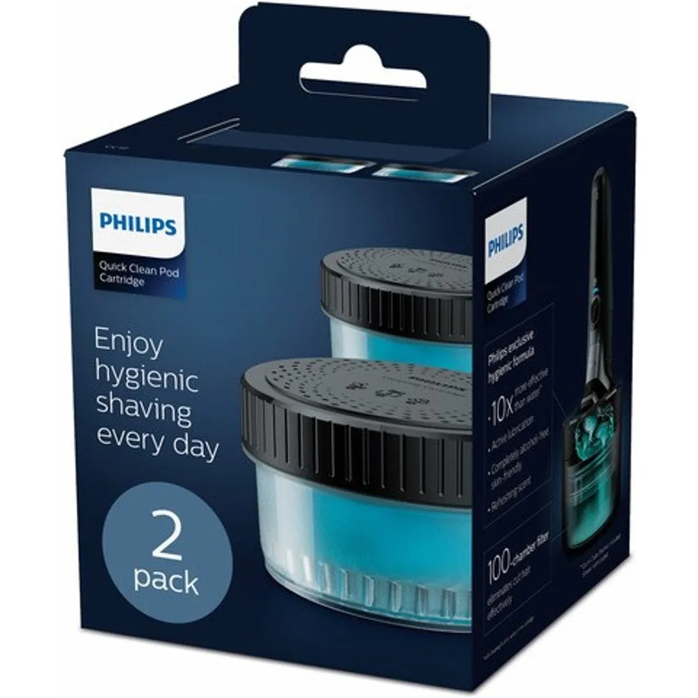 Pack de 2 recambios para base de limpieza afeitadoras - Philips - FashionsVida