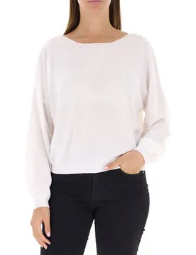 KOCCA Maglia con inserti PANNA XS - Kocca - FashionsVida