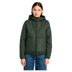 Camicia Overshirt Utility Quilted Asfalt M