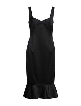Vestido midi Mujer Negro 36,38 Mujer