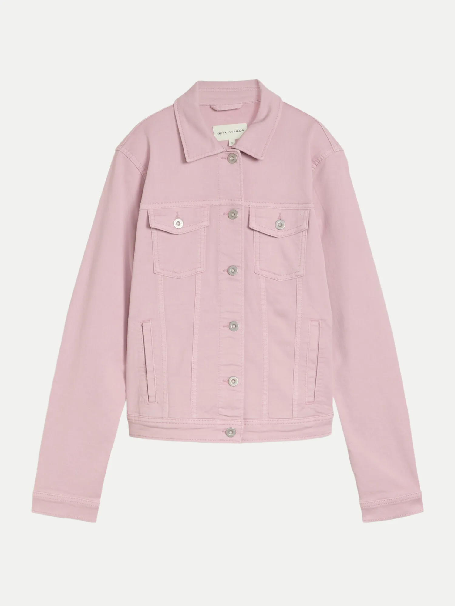 Tom Tailor Casual Jeansjacke Rosa M - Tom Tailor Casual - FashionsVida