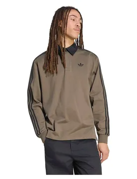 Originals Polo A Maniche Lunghe 3 Stripes Rugby Branch XS