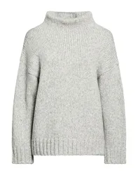 Rollkragenpullover Damen Hellgrau 32,34,36,38,40 Damen