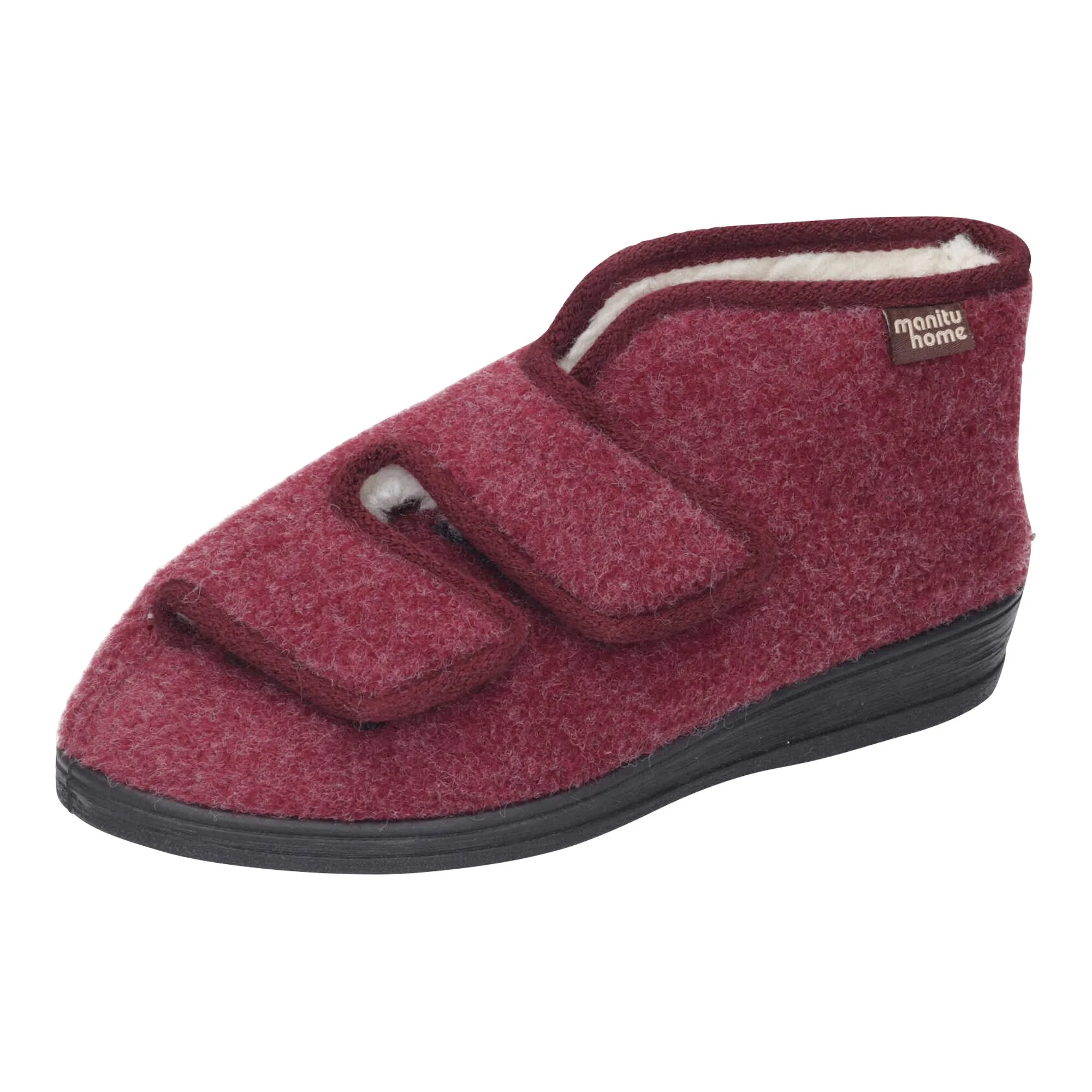 Manitu Damen-Hausschuh 40 rot - Manitu - FashionsVida