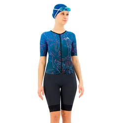 Aerosuit Perform Short Sleeve Trisuit Anthracite L Women