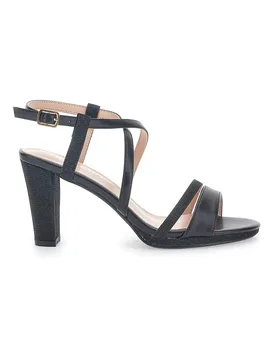 Sandali con Tacco Neri 421 40 - FIRST LADY - FashionsVida
