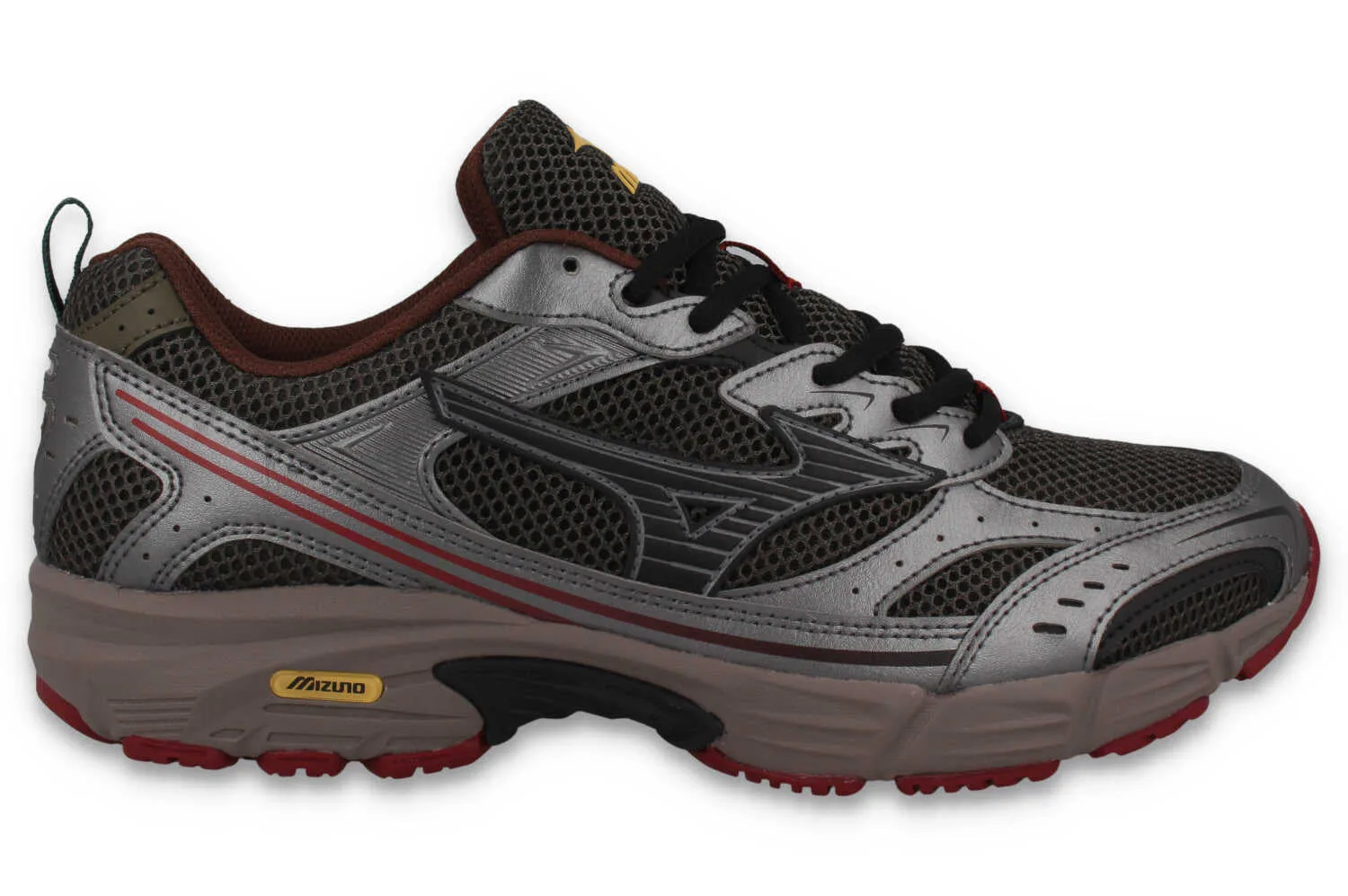 MXR - Sneaker - grau rot - Herren - Size: 42.5 - Mizuno - FashionsVida