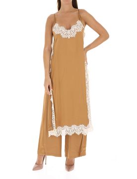 Completo top pizzo CAMMELLO S