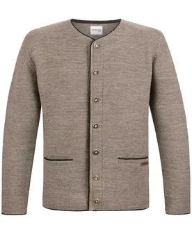Trachtenstrickjacke Castello (beige, Gr. 52) von Classics für Herren, Oberteile, 50% Wool, 50% Polyacryl - Stockerpoint - FashionsVida