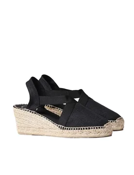 Espadrillas Con Zeppa Ter Black EU 36 - Toni Pons - FashionsVida