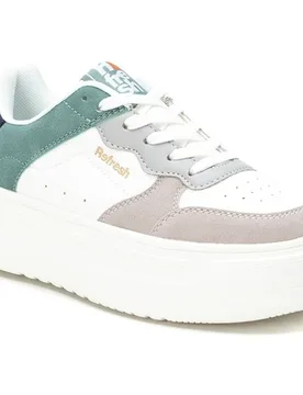 Zapatillas deportivas de mujer con suela doble de goma - Refresh - FashionsVida