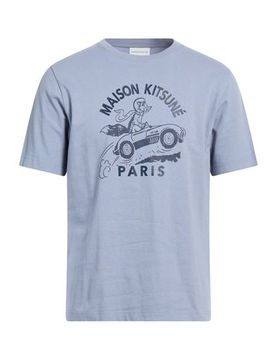 MAISON KITSUNÉ T-shirts Herren Taubenblau S Herren