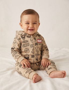 Pantaloni da tuta jogger Marvel - beige
