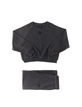 Completo 2 pz GRIGIO SCURO 10-12
