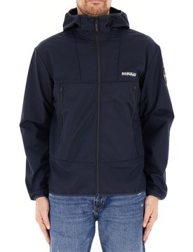 Giubbino con cappuccio BLU NAVY XXL