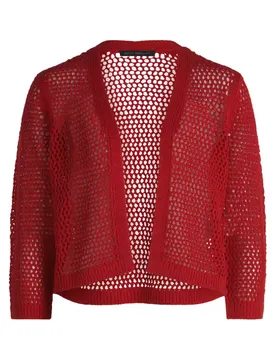 Strickjacke Kurz 3/4 Arm female