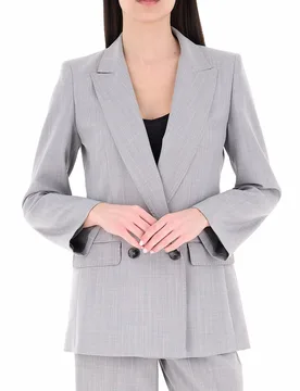 Blazer doppiopetto GRIGIO 46 - Marella - FashionsVida