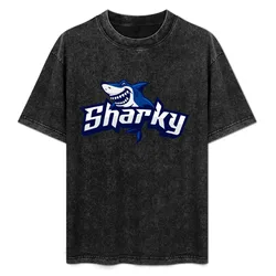 Sharky T-Shirt Casual Pattern Print Tee Shirt