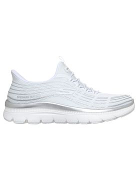 Sneakers bianche lavabili in lavatrice Summits Plus Soft Luster 36