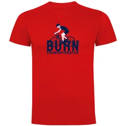 T-shirt à Manches Courtes Burn Carbohydrates