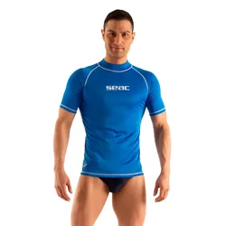 Rash Guard Manches Courtes T-sun Blue XL
