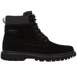 Eva Mid Laceup Suede Boots Black / Stormfront 45 Herren