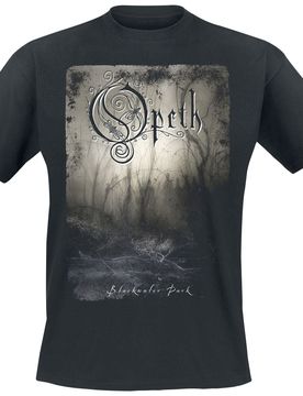 T-Shirt - Blackwater park - S bis XXL - für Männer - Größe L - schwarz - Lizenziertes Merchandise! - Männer - male