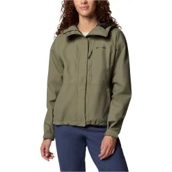 Hikebound ii chaqueta impermeable mujer Verde (L)