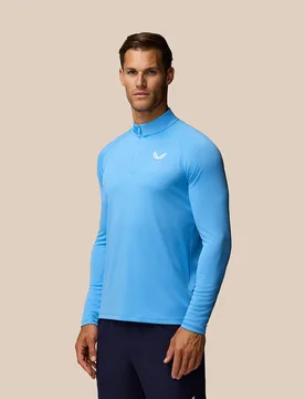 Adapt Training 1/4 Zip Top - Cool Blue COOL BLUE 2XL male - Castore - FashionsVida