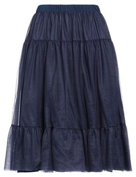 Falda midi Mujer Azul noche L,XL Mujer