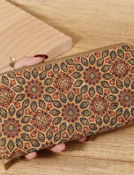 Pieza Cartera larga de moda con múltiples ranuras para tarjetas, compartimento para teléfono y diseño elegante para mujeres - Ideal para uso diario