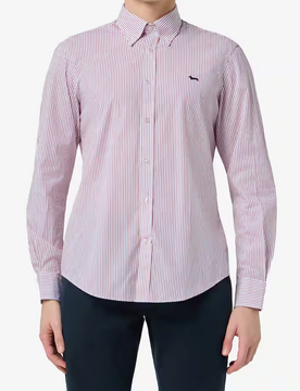 Harmont&blaine camicia uomo porpora