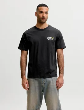 Jack & Jones - Camiseta de hombre manga corta con backprint - jack & jones - FashionsVida