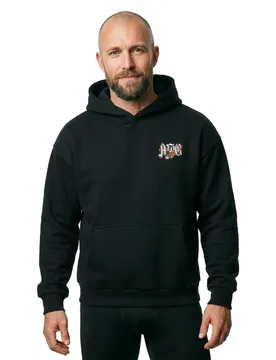 Mister Sweat à Capuche L.a. Not Like Us Fluffy Black XL
