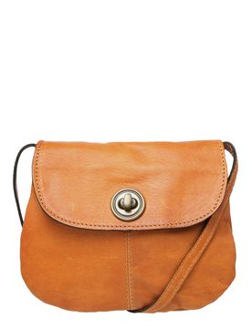 PIECES Bolso de hombro cognac